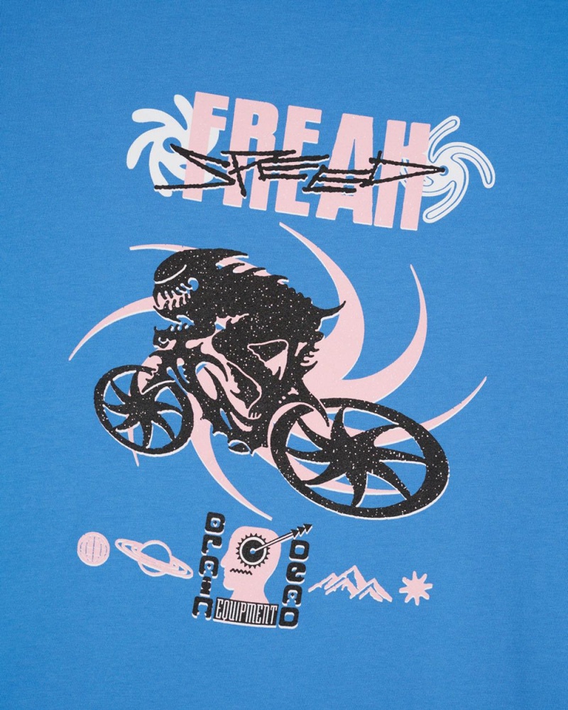 Blue Brain Dead Speed Freak T-Shirt | AU 3691704-UW