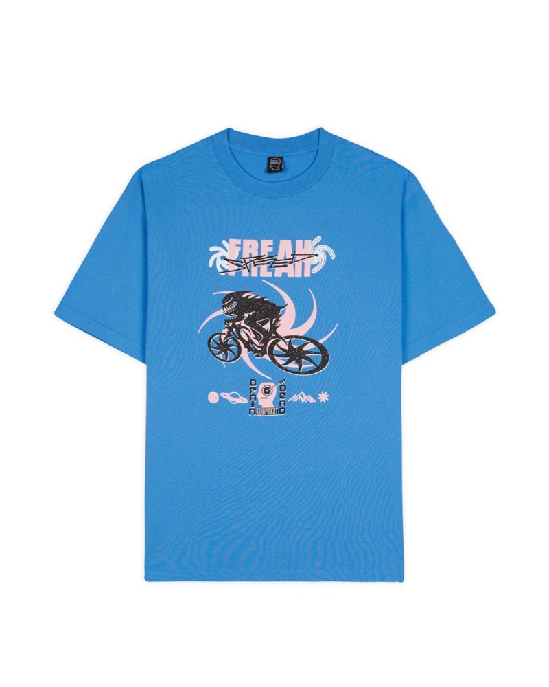 Blue Brain Dead Speed Freak T-Shirt | AU 3691704-UW