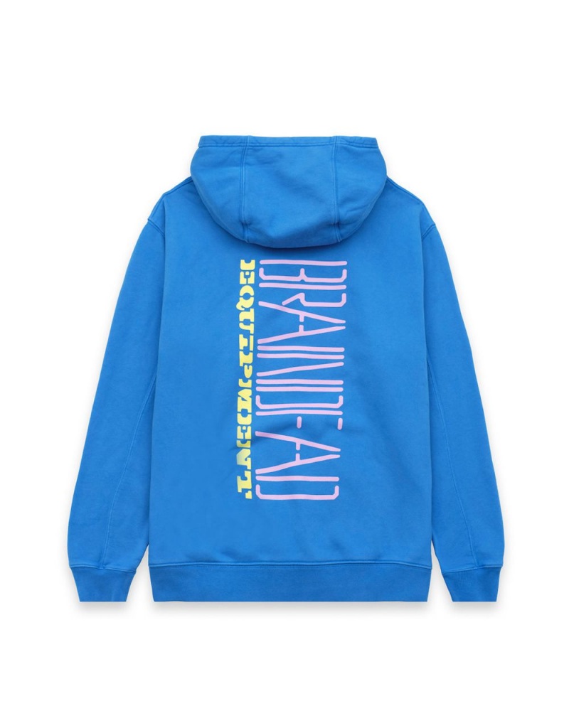 Blue Brain Dead Wall Crawlers Hoodie | AU 1038647-YN