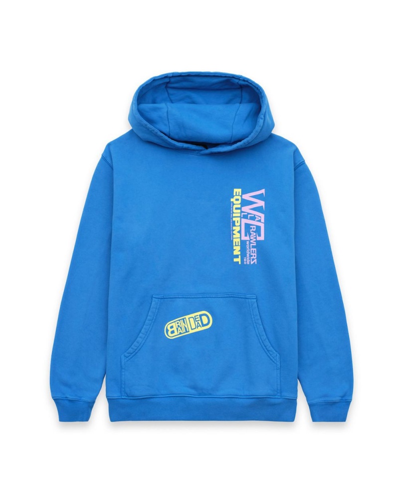 Blue Brain Dead Wall Crawlers Hoodie | AU 1038647-YN