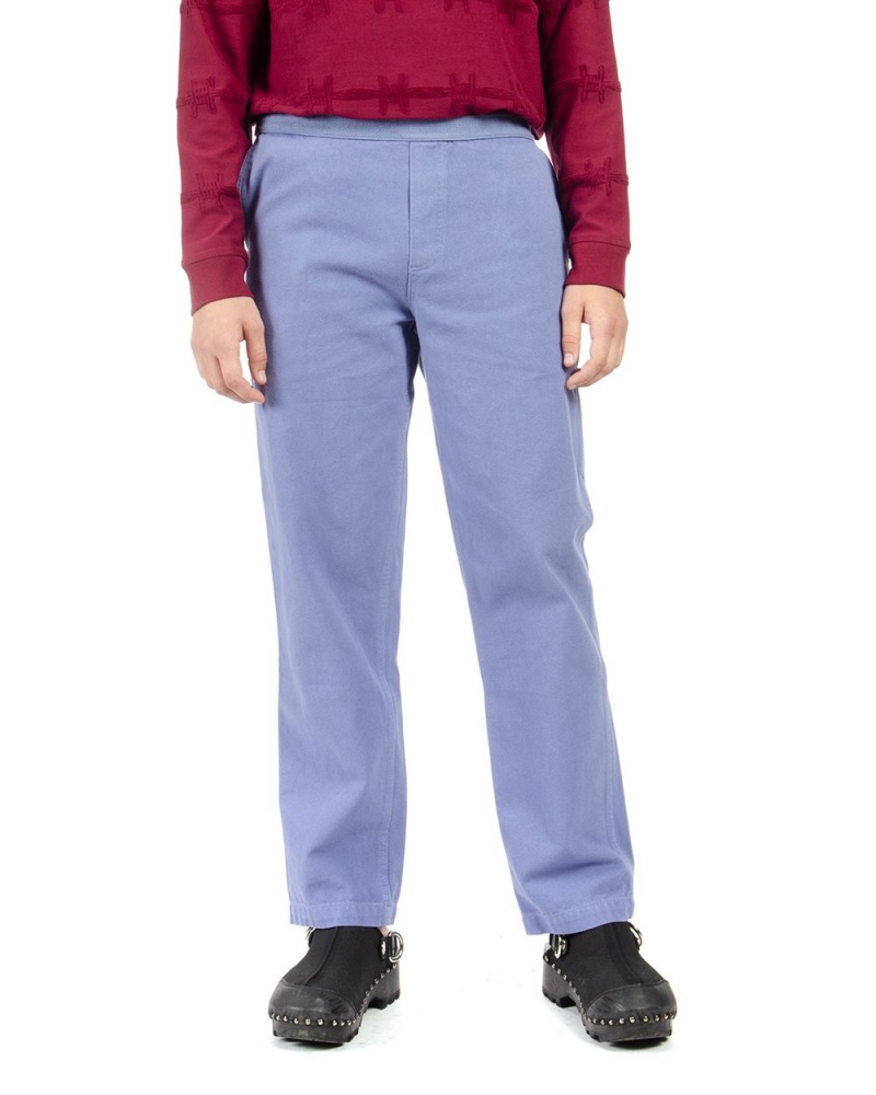 Blue Brain Dead Washed Hard/Software Velcro Carpenter Pant | AU 3856247-YW