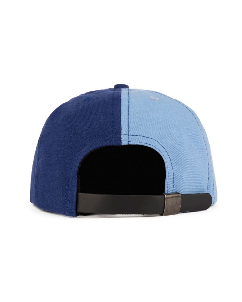 Blue Brain Dead Wool Logohead Split Hat | AU 4752690-GN