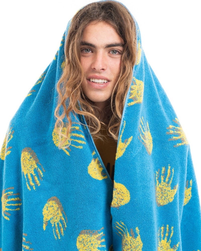 Blue Brain Dead X Gotcha Sand Hands Towel | AU 1074259-GR