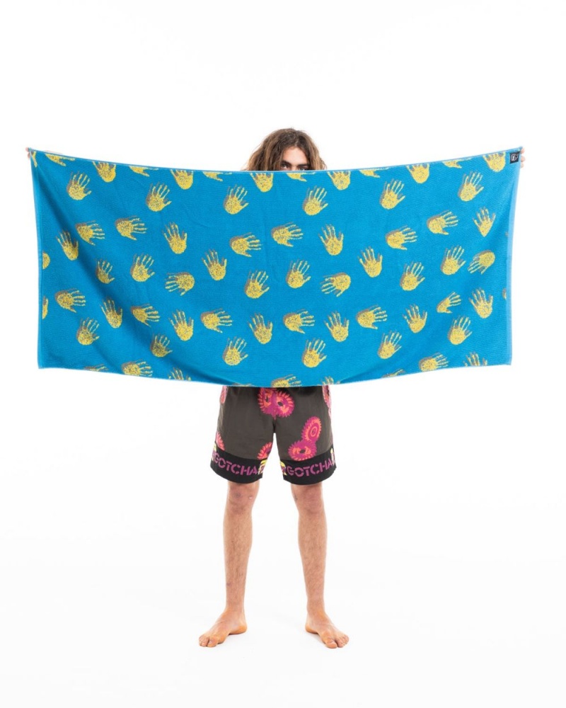 Blue Brain Dead X Gotcha Sand Hands Towel | AU 1074259-GR