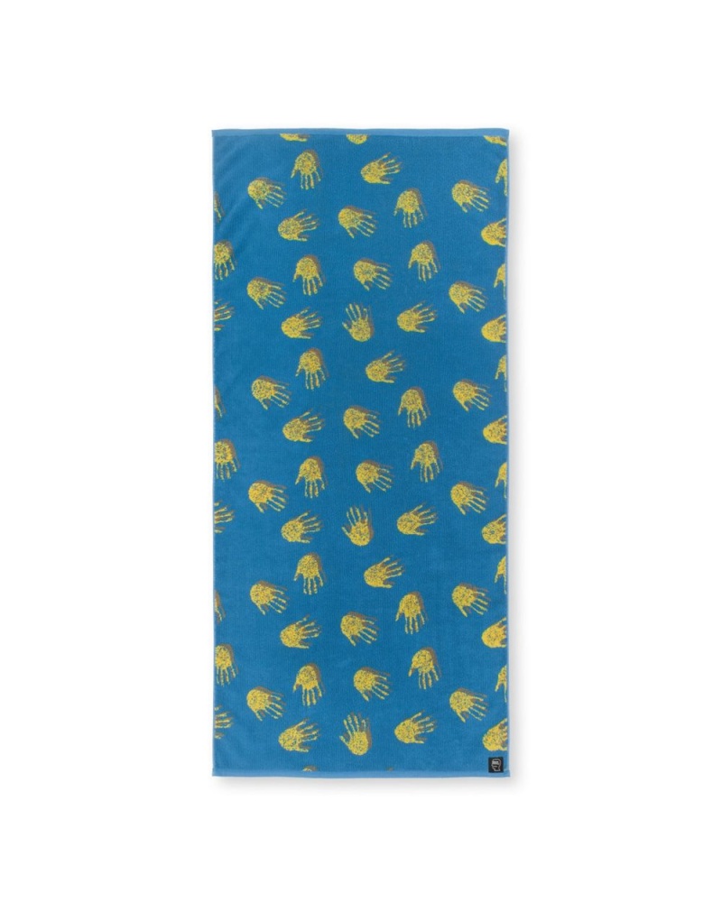 Blue Brain Dead X Gotcha Sand Hands Towel | AU 1074259-GR