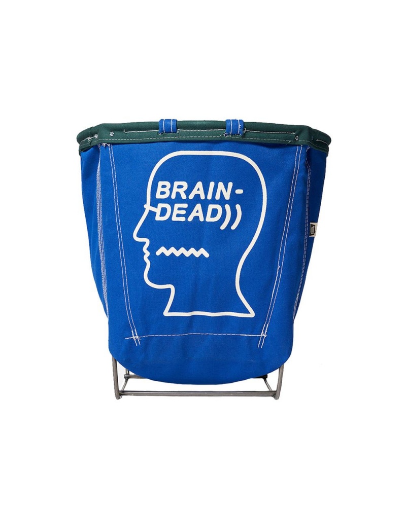 Blue Brain Dead X Steele Canvas Round Carry Basket Homeware | AU 9705243-AO