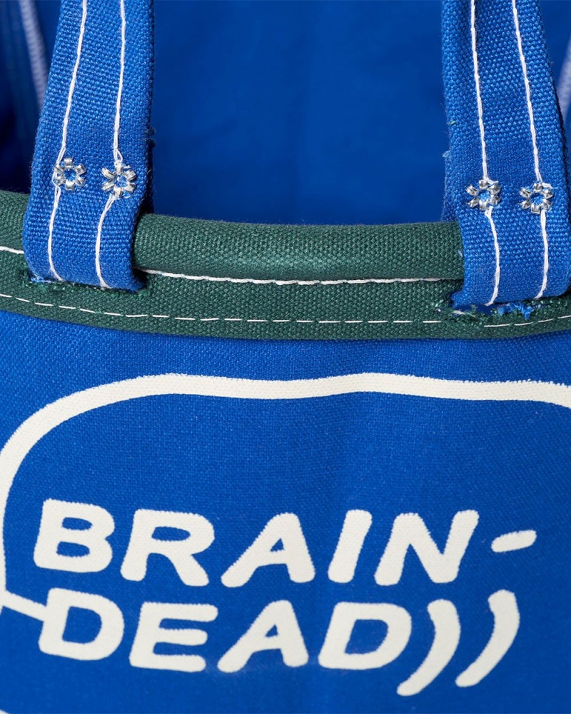 Blue Brain Dead X Steele Canvas Round Carry Basket Homeware | AU 9705243-AO