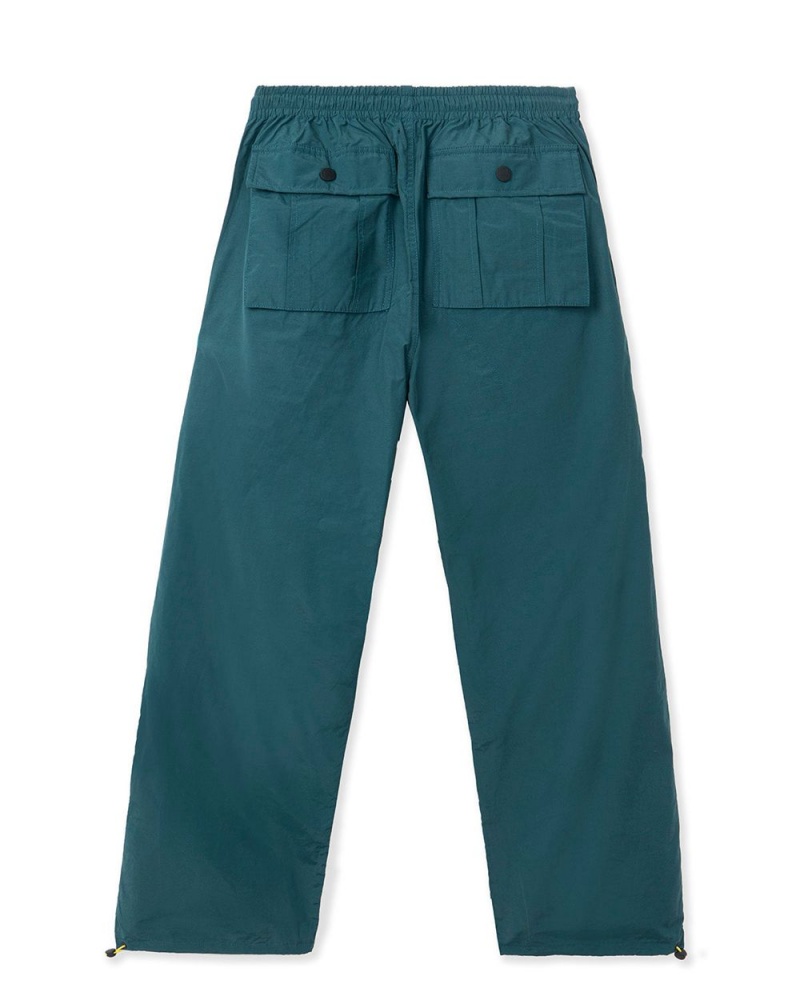 Blue Green Brain Dead Nylon Flight Pant | AU 3064928-CM