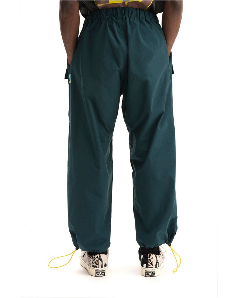 Blue Green Brain Dead Nylon Flight Pant | AU 3064928-CM