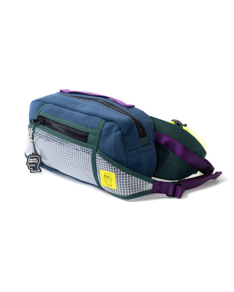 Blue Green Brain Dead Rush Hour Fanny Pack Bag | AU 1729856-OZ