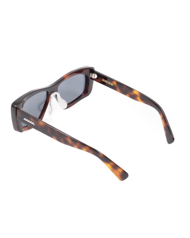 Brown Black Brain Dead Kopelman Post Modern Primitive Eye Protection Sunglasses | AU 8516429-IK