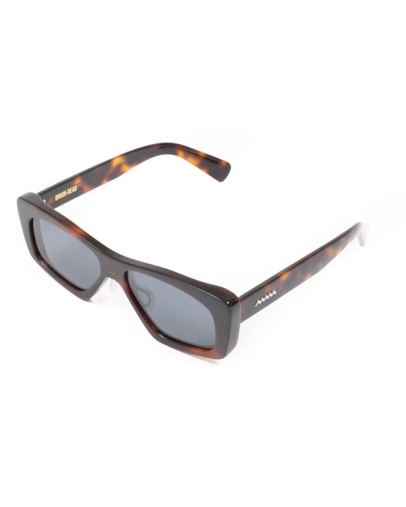 Brown Black Brain Dead Kopelman Post Modern Primitive Eye Protection Sunglasses | AU 8516429-IK