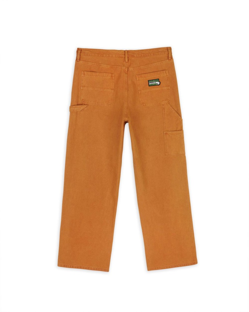 Brown Brain Dead Canvas Gardening Pant | AU 1740986-AP