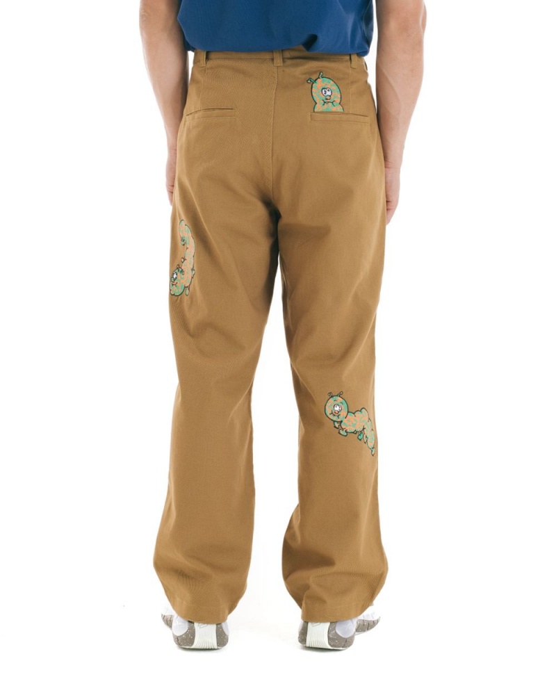 Brown Brain Dead Caterpillar Wide Leg Pant | AU 8496732-FL