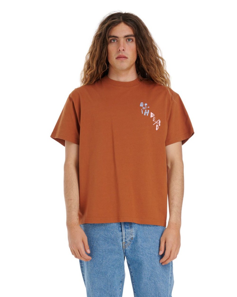 Brown Brain Dead Et T-Shirt | AU 8765092-MJ