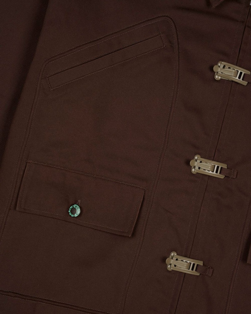 Brown Brain Dead Industrial Work Jacket | AU 0143985-JS