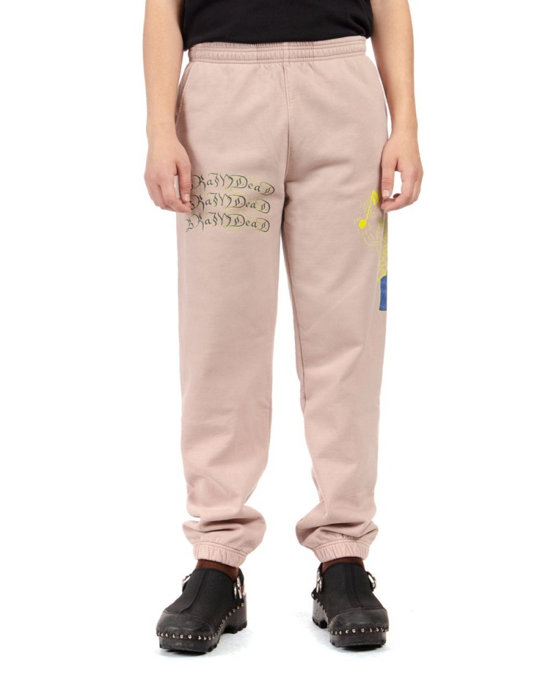 Brown Brain Dead Jazz Flute Sweat Pant | AU 9483157-YS