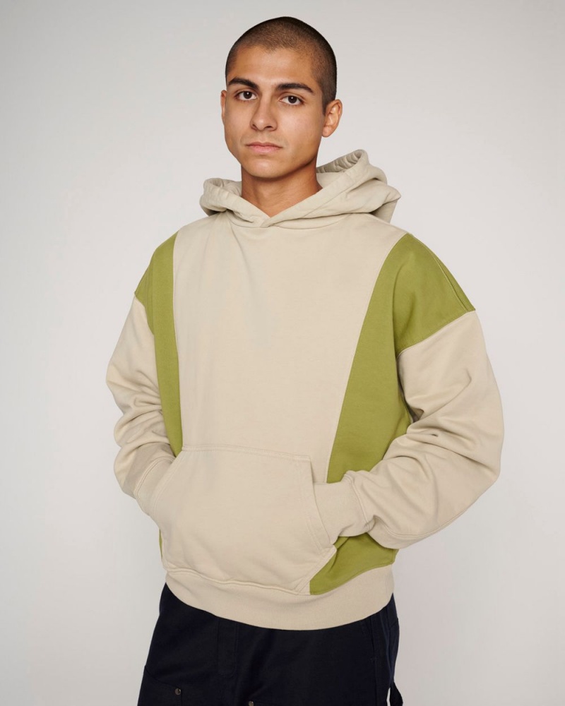 Brown Brain Dead Mendoza Cropped Hoodie | AU 4072953-YI