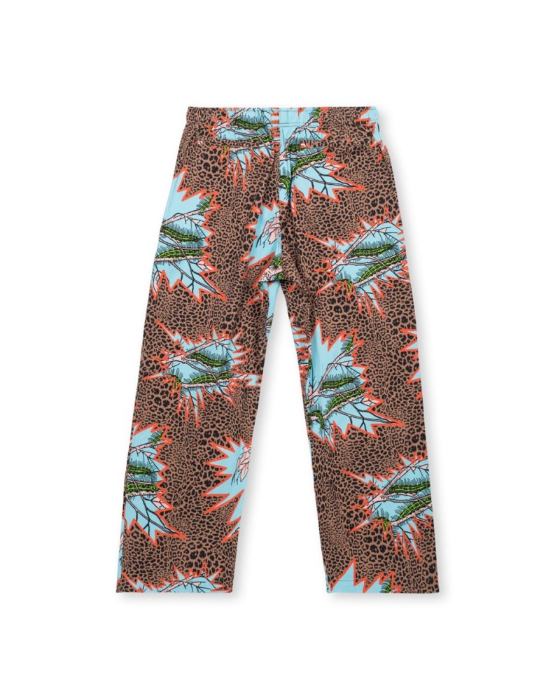 Brown Brain Dead Mutated Cheetah Climber Pant | AU 5264198-DU