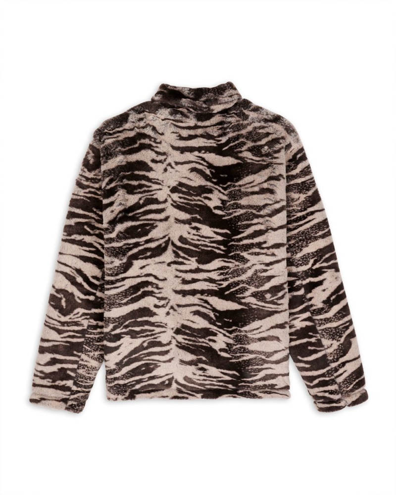 Brown Brain Dead Readers Fur Jacket | AU 3870916-JQ