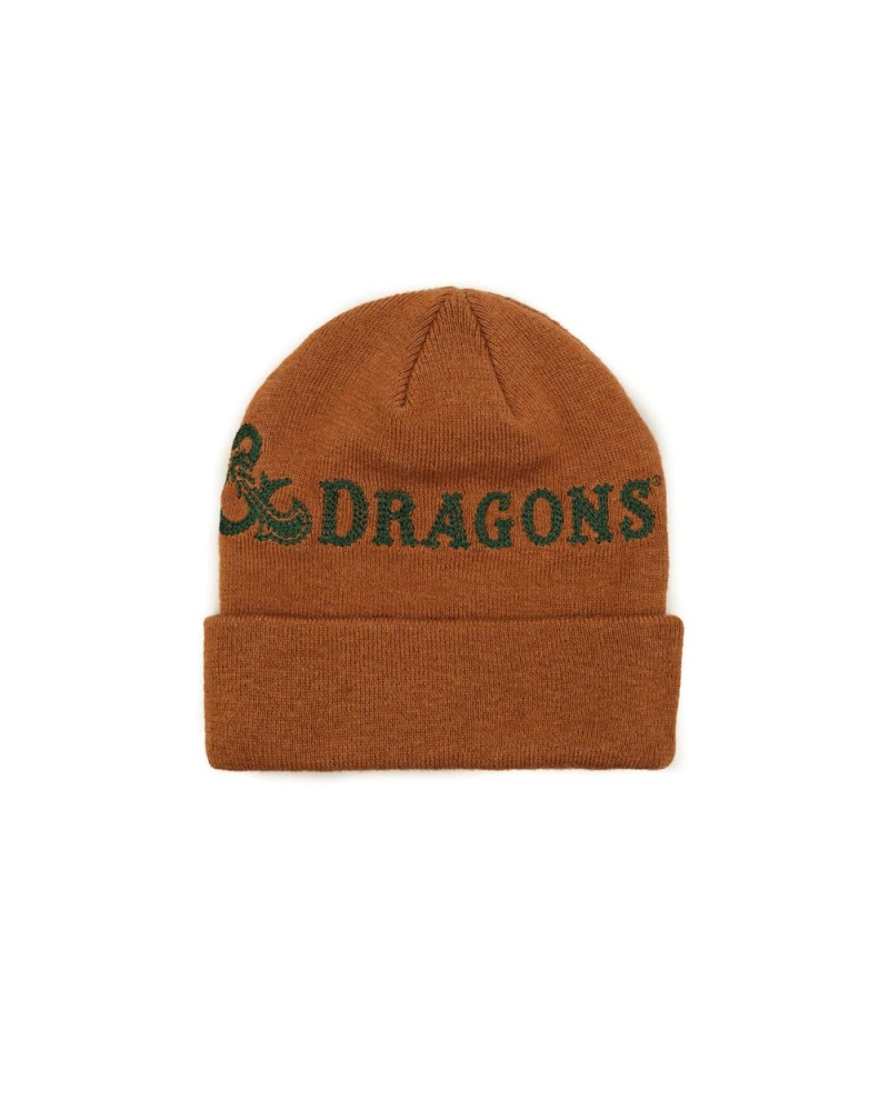 Brown Brain Dead X Dungeons & Dragons Beanie | AU 3714925-FL