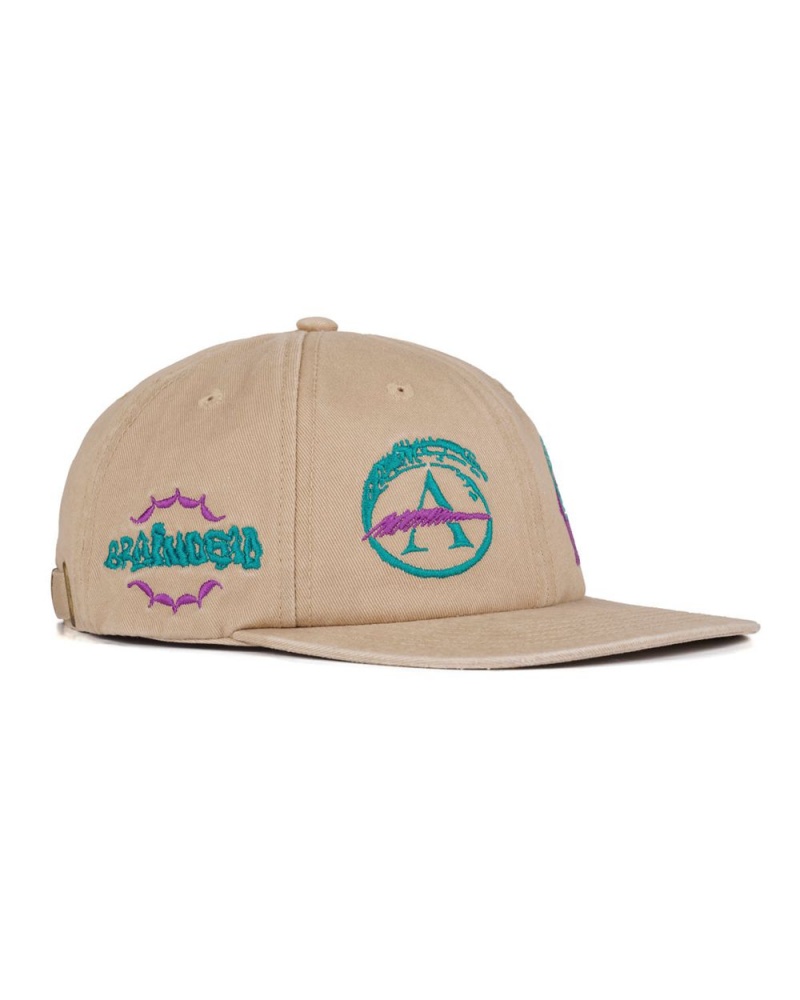 Brown Brain Dead X Goodhood Resist Hat | AU 6457812-RC