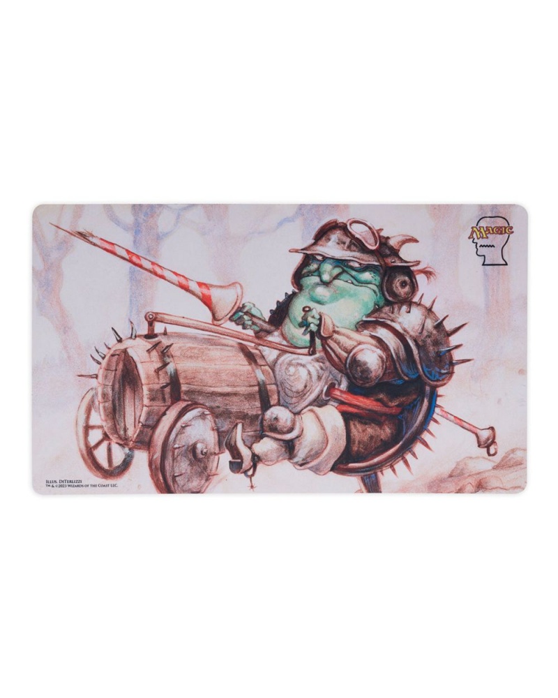 Brown Brain Dead X Magic: The Gathering Goblin War Buggy Playmat Homeware | AU 0451728-FW