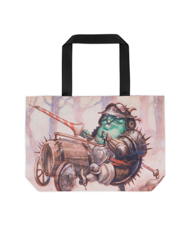 Brown Brain Dead X Magic: The Gathering Goblin War Buggy Tote Bag | AU 9632150-PQ