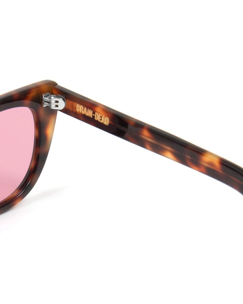 Brown Rose Brain Dead Natto Post Modern Primitive Eye Protection Sunglasses | AU 1934702-QH