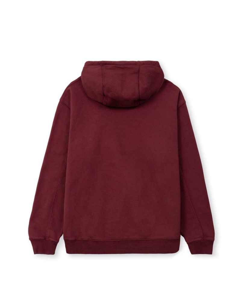 Burgundy Brain Dead Constantine The Wizard Sweatshirt Hoodie | AU 0691587-DY