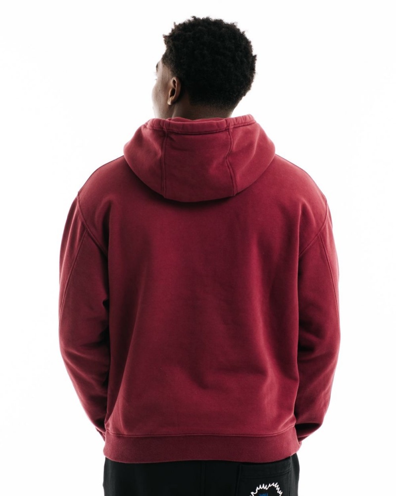 Burgundy Brain Dead Constantine The Wizard Sweatshirt Hoodie | AU 0691587-DY