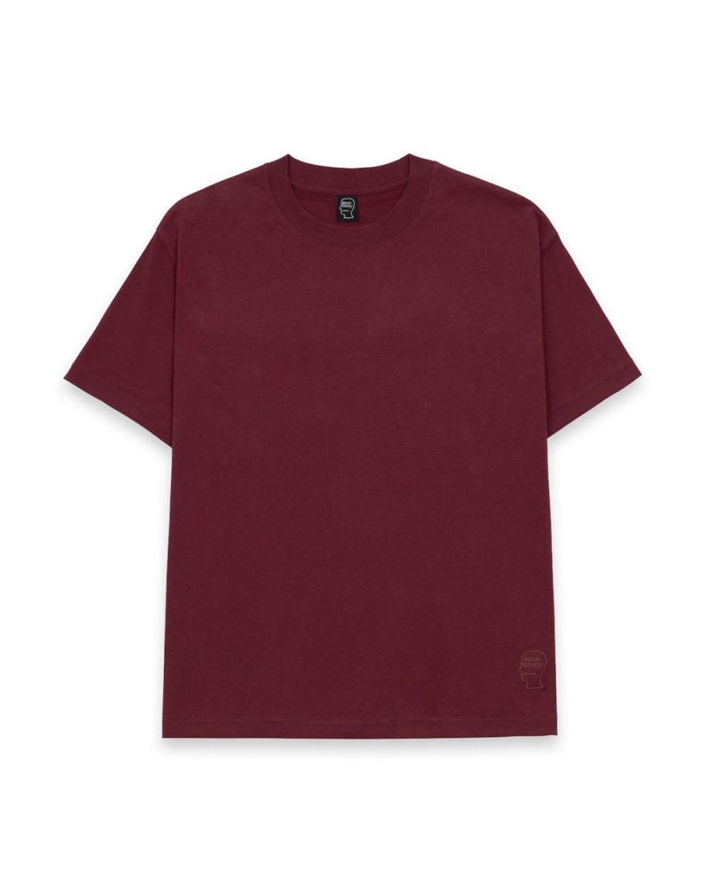 Burgundy Brain Dead Easy T-Shirt | AU 1063759-EO