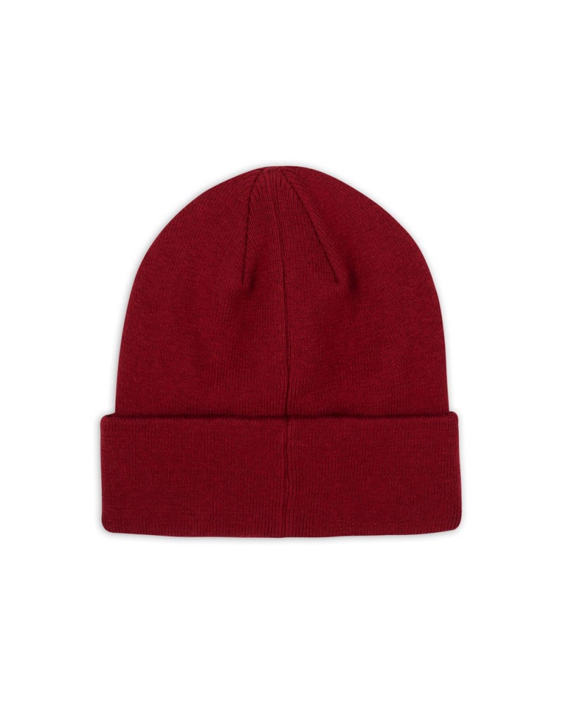 Burgundy Brain Dead Fw22 Logo Head Wool Beanie | AU 4823610-FS