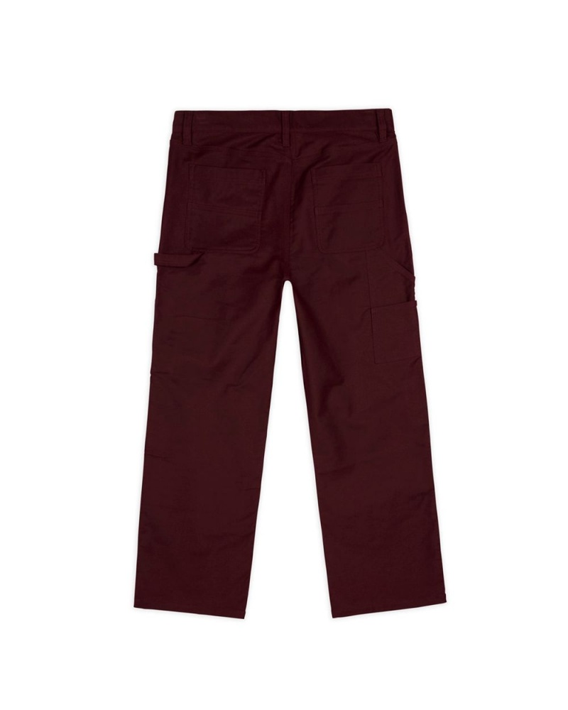 Burgundy Brain Dead Moleskin Double Knee Utility Pant | AU 0974835-MI