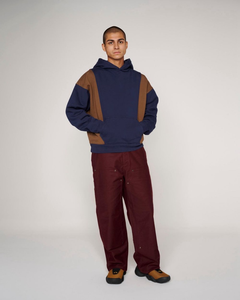 Burgundy Brain Dead Moleskin Double Knee Utility Pant | AU 0974835-MI