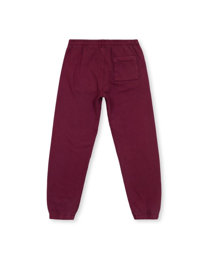 Burgundy Brain Dead Paintman Sweat Pant | AU 0926438-QA