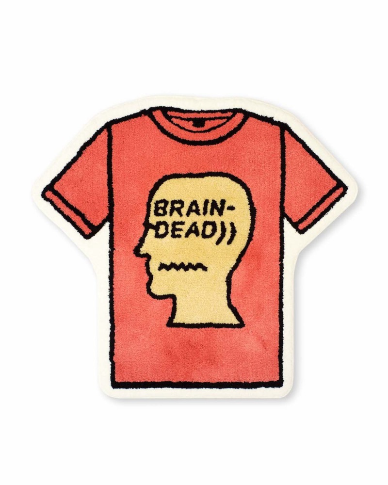 Coral Brain Dead T-Shirt Rug | AU 6415278-DJ