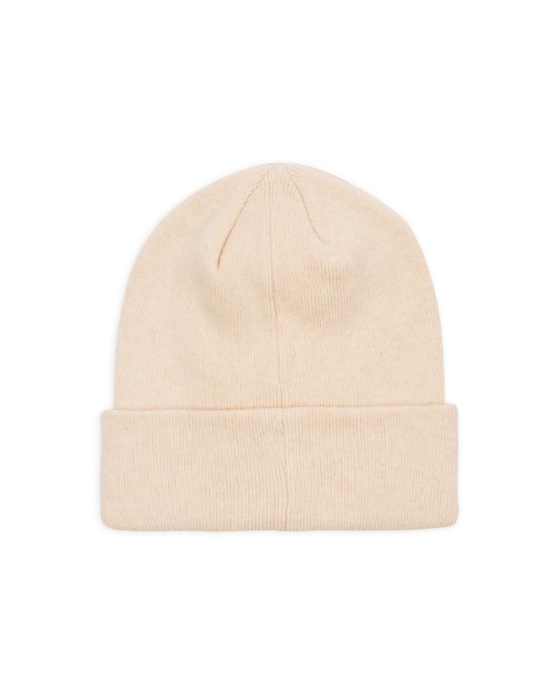 Cream Brain Dead Logo Head Wool Beanie | AU 1936025-FU