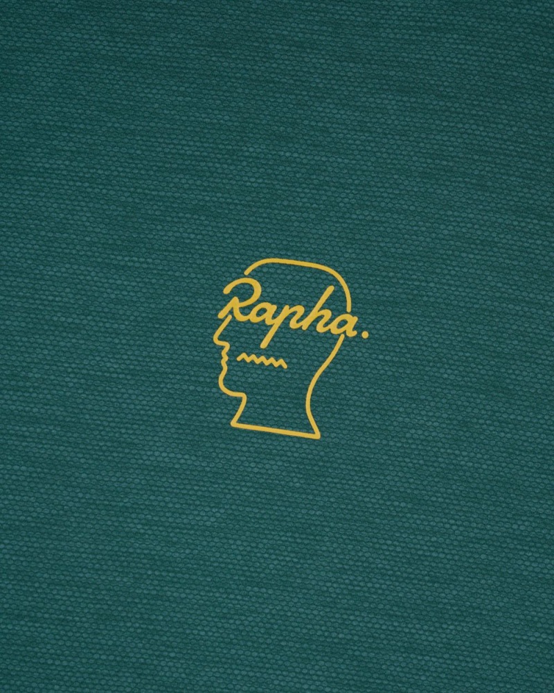 Dark Green Brain Dead X Rapha Trail Technical T-Shirt | AU 5023748-CO