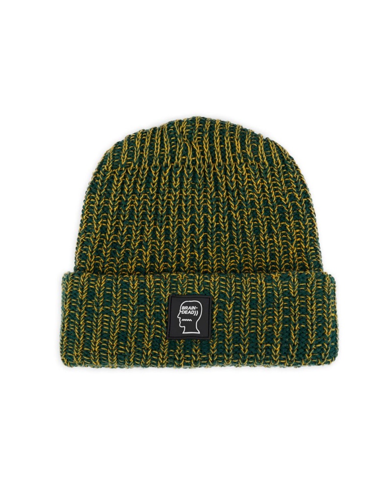 Gold Brain Dead Logohead Beanie | AU 3894510-JM