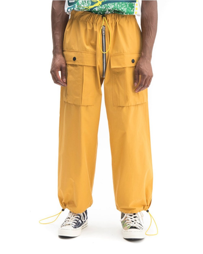 Gold Brain Dead Nylon Flight Pant | AU 4912706-SY