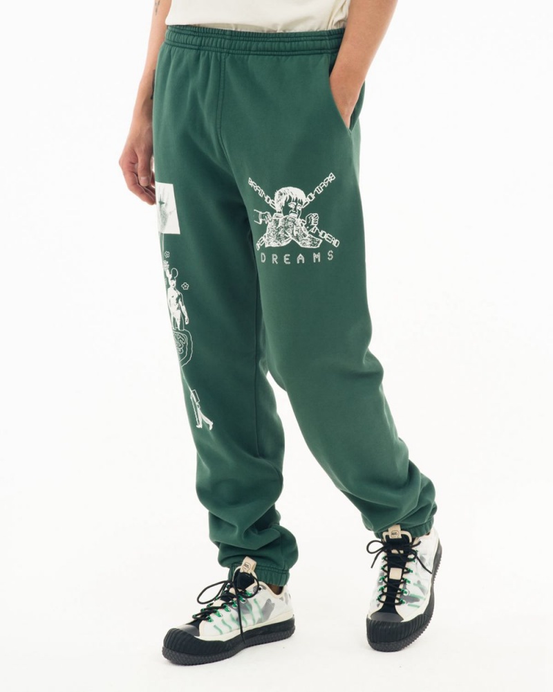 Green Brain Dead Braindead Dreams Sweat Pant | AU 2501687-YH