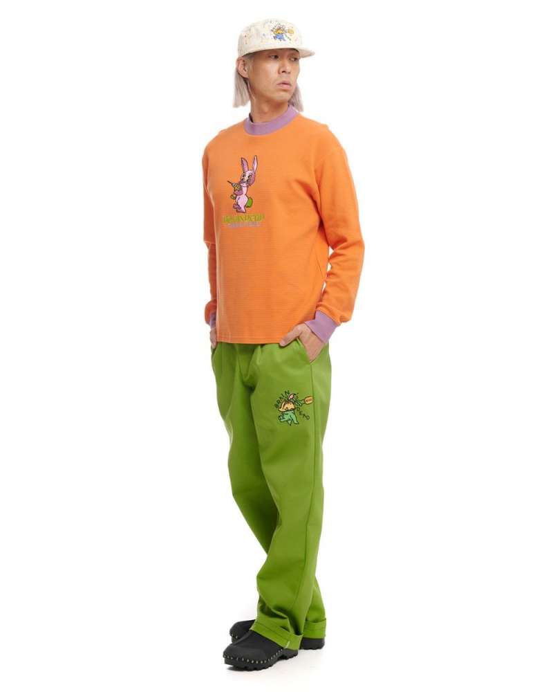 Green Brain Dead Dickies Garment Dye 874 Pant | AU 3498125-DV