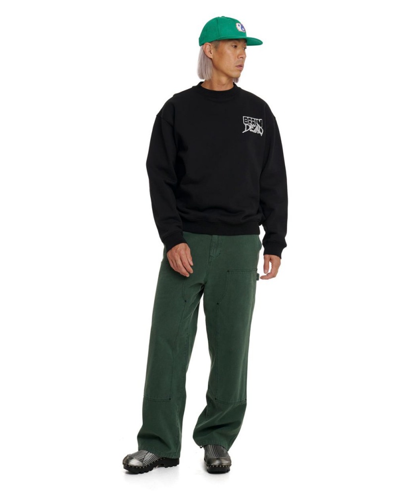 Green Brain Dead Double Knee Utility Pant | AU 1934625-WB