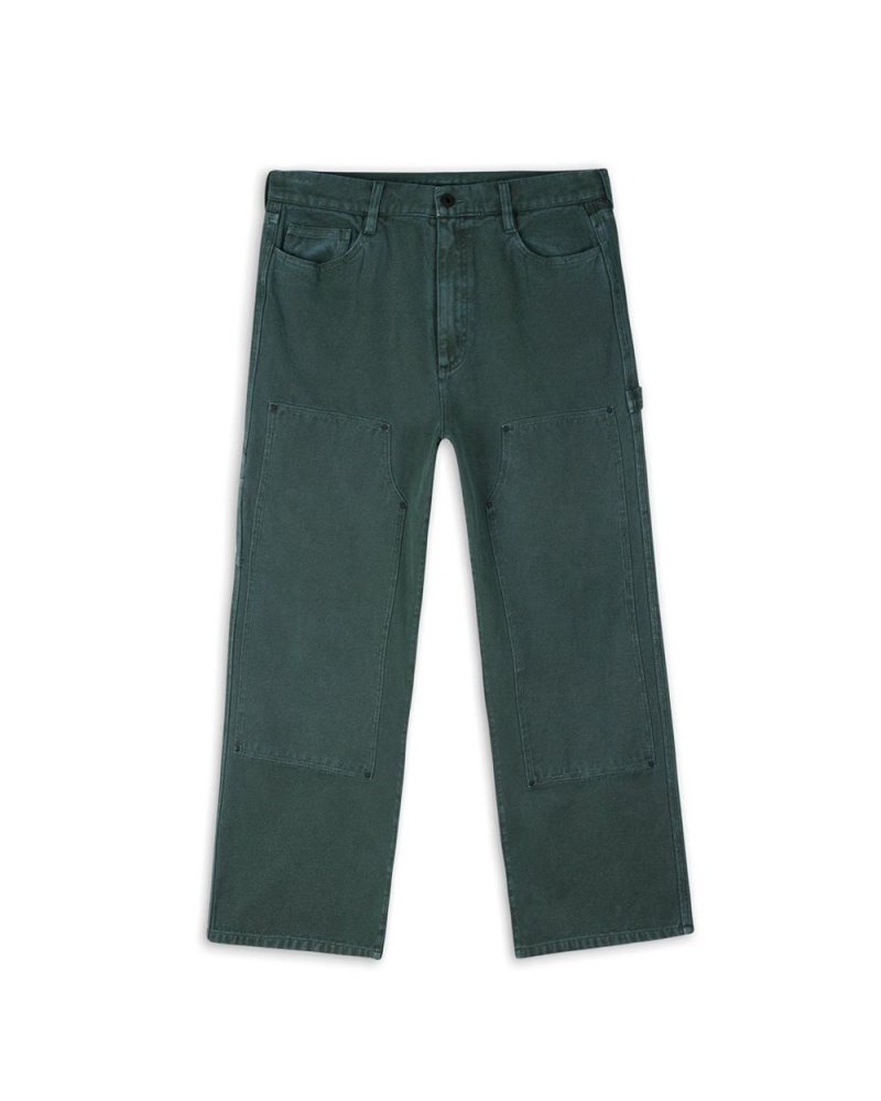 Green Brain Dead Double Knee Utility Pant | AU 1934625-WB