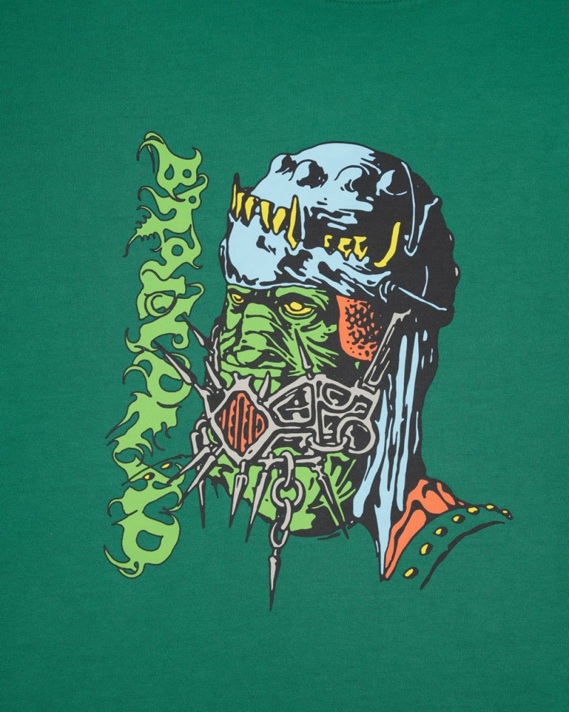 Green Brain Dead Dragon Digger Tee T-Shirt | AU 2043591-GU