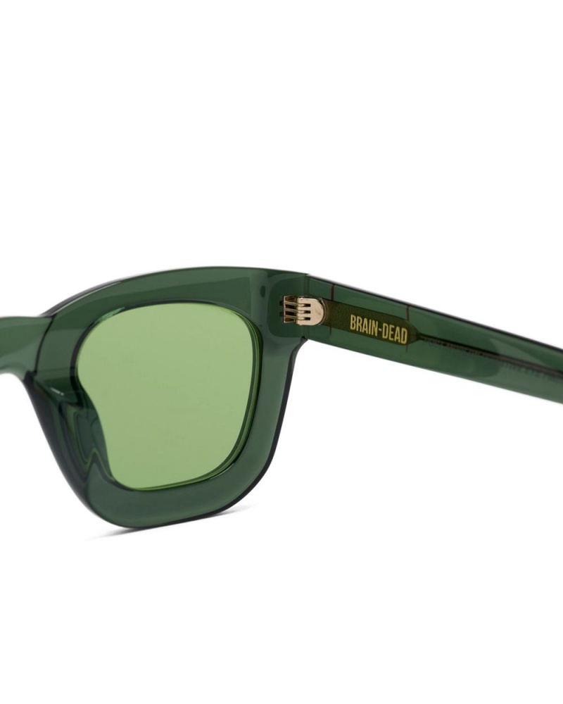 Green Brain Dead Elia Post Modern Primitive Eye Protection Sunglasses | AU 2514798-RM