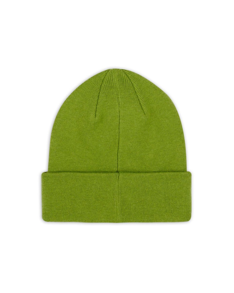 Green Brain Dead Fw22 Logo Head Wool Beanie | AU 5976084-UY