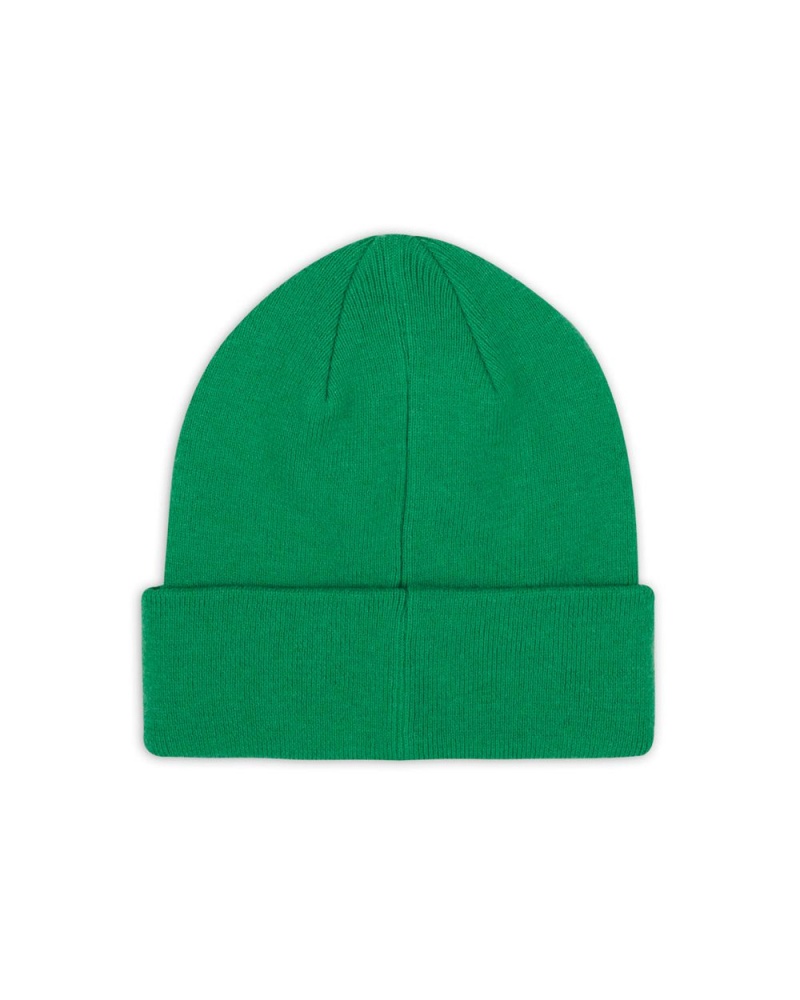 Green Brain Dead Fw22 Logo Head Wool Beanie | AU 0195642-JY