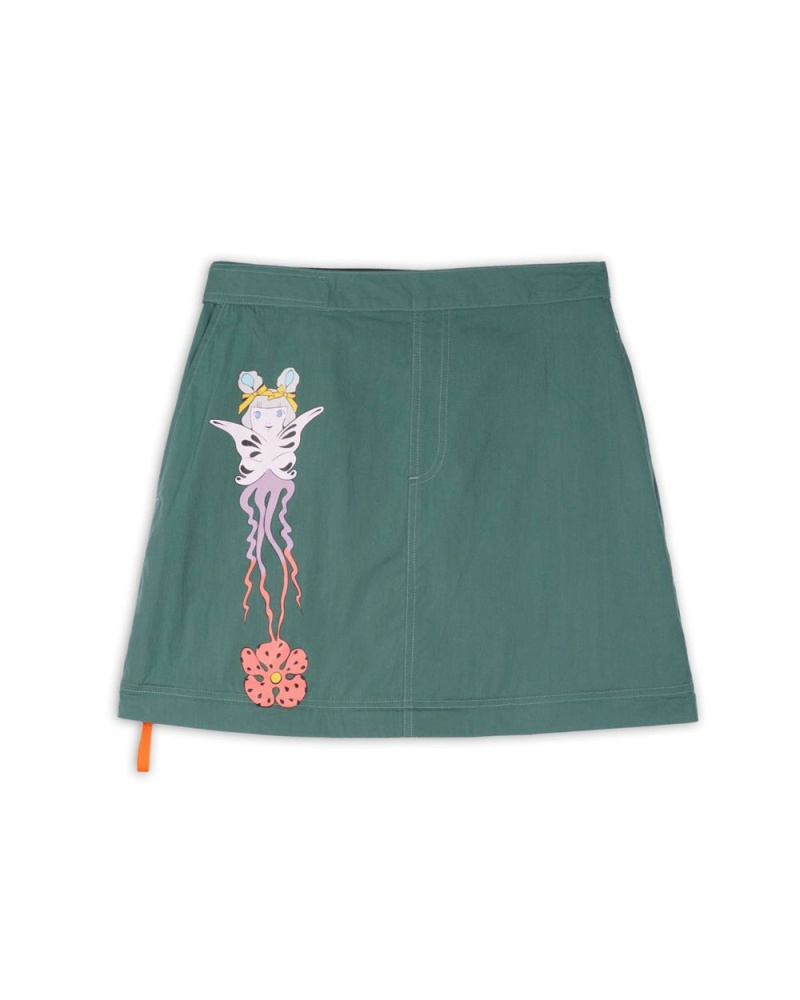 Green Brain Dead Gaspar Convertible Skirt | AU 2109785-HE